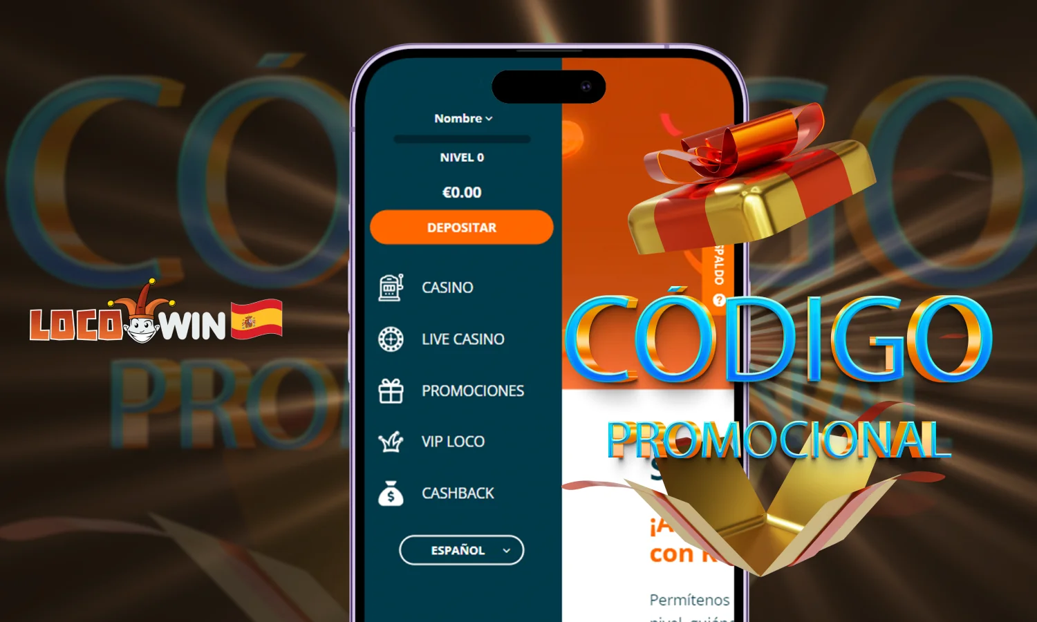 Locowin Espa&ntilde;a c&oacute;digo promocional: bono exclusivo para jugadores de Espa&ntilde;a