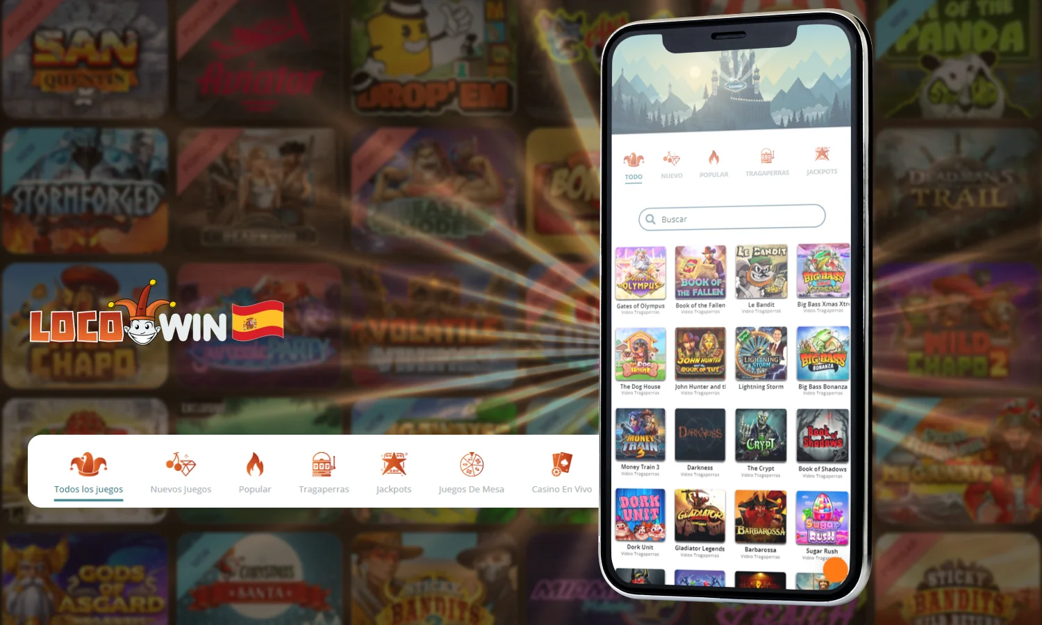Juegos top de proveedores l&iacute;deres en Locowin